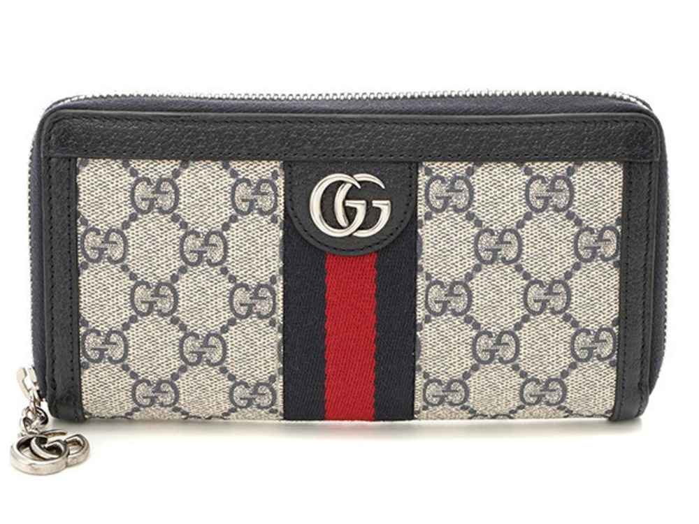Gucci Ophidia GG Zip Around Long Wallet